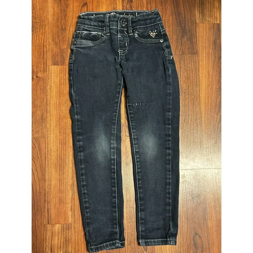 Justice girls jeans pants 5R Simply Low Jegging